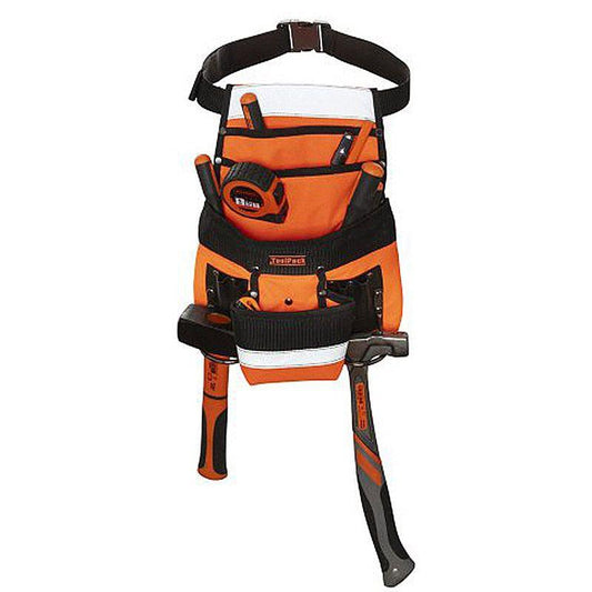 ToolPack Hi Vis Tool Holster Rugged Durable Belt Attachment For Work Belts Ideal For Contractors.