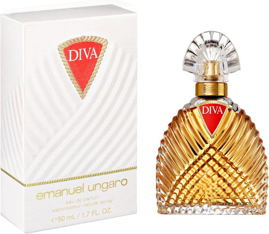 Emanuel Ungaro Diva Eau de Parfum 50ml – Luxurious Timeless Feminine Fragrance.