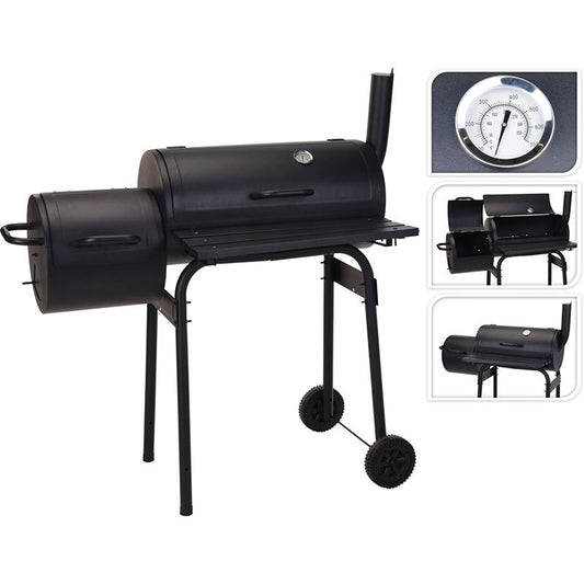Vaggan Barbecue Smoker Outdoor Grill & Smoker Combo - Afanaya