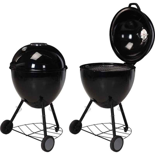 Vaggan Luxe Charcoal Barbecue XL 56.5cm Diameter Outdoor Grill Large Gatherings Stable Stand.