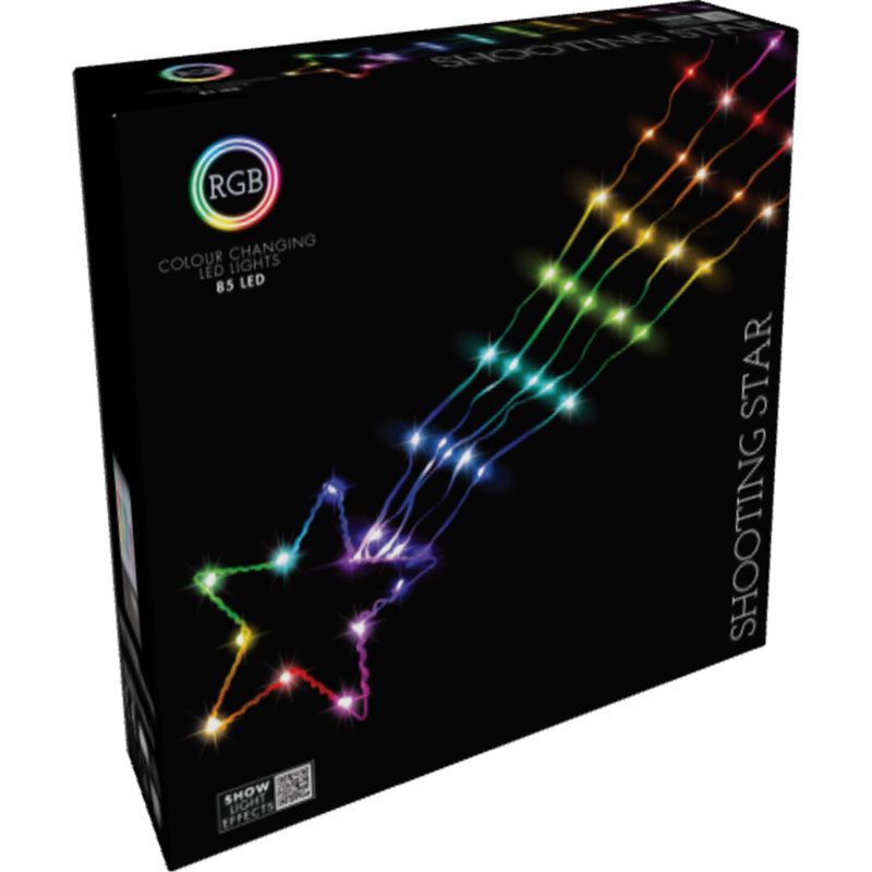 Vallende Ster - Rgb - Verlichting - 165 Cm - Afstandsbediening - Afanaya