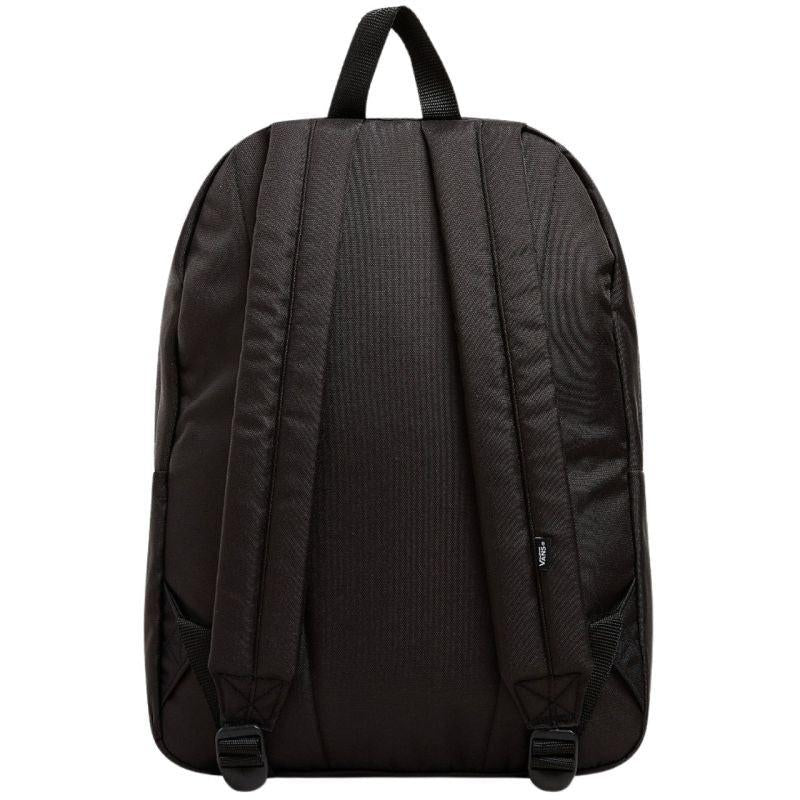 Vans Old Skool Drop V Backpack in Black - Classic Streetwear Bag.