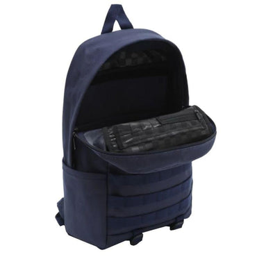 Stylish & Durable Dark Navy Vans Transplant Backpack.