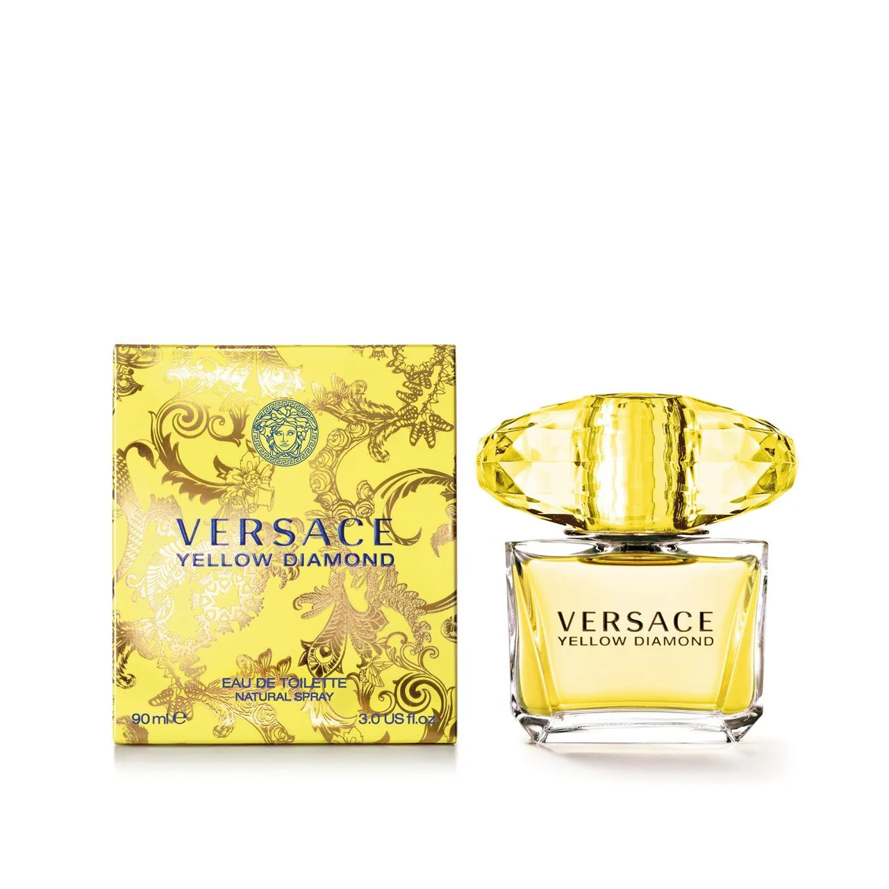 Versace, Yellow Diamond, Eau De Toilette, Pour Femme, 90 ml