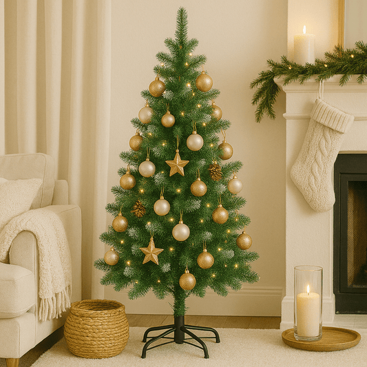 Xmas Tree Snow 150Cm 350Branch - Afanaya