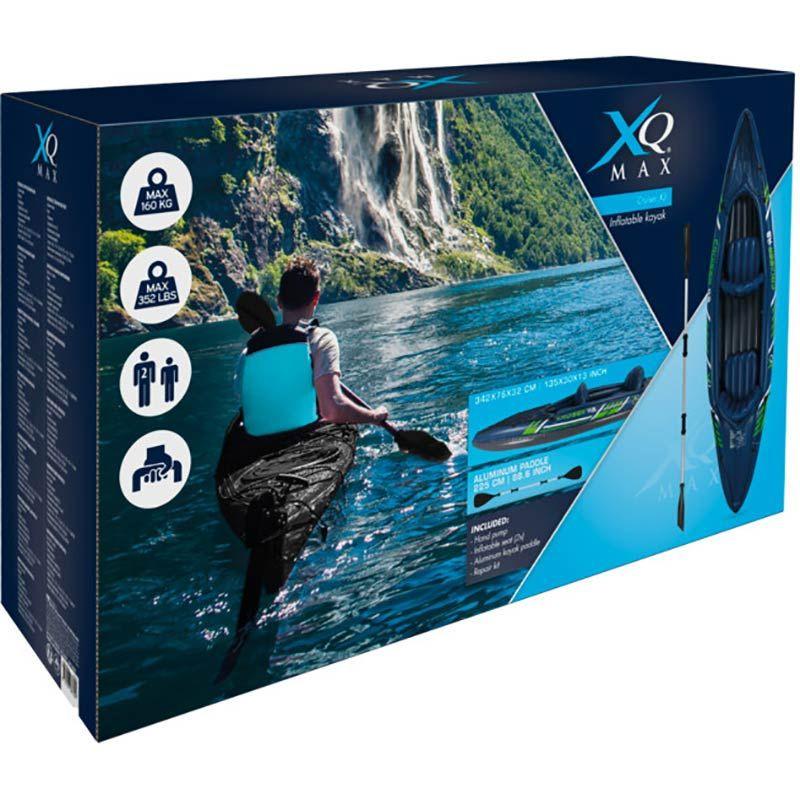 XQ Max Kayak Cruiser X3 2-Person 342cm – Durable Touring Kayak for Lakes & Rivers.