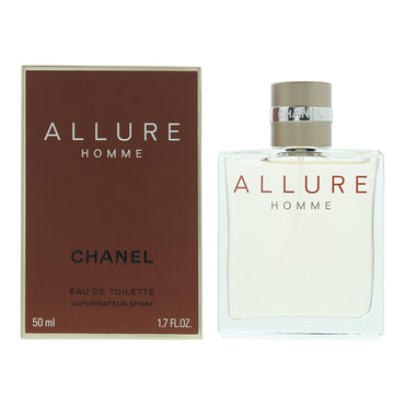 Chanel Allure Homme Eau de Toilette pour Homme 50ml – Cologne de Luxe Intemporelle