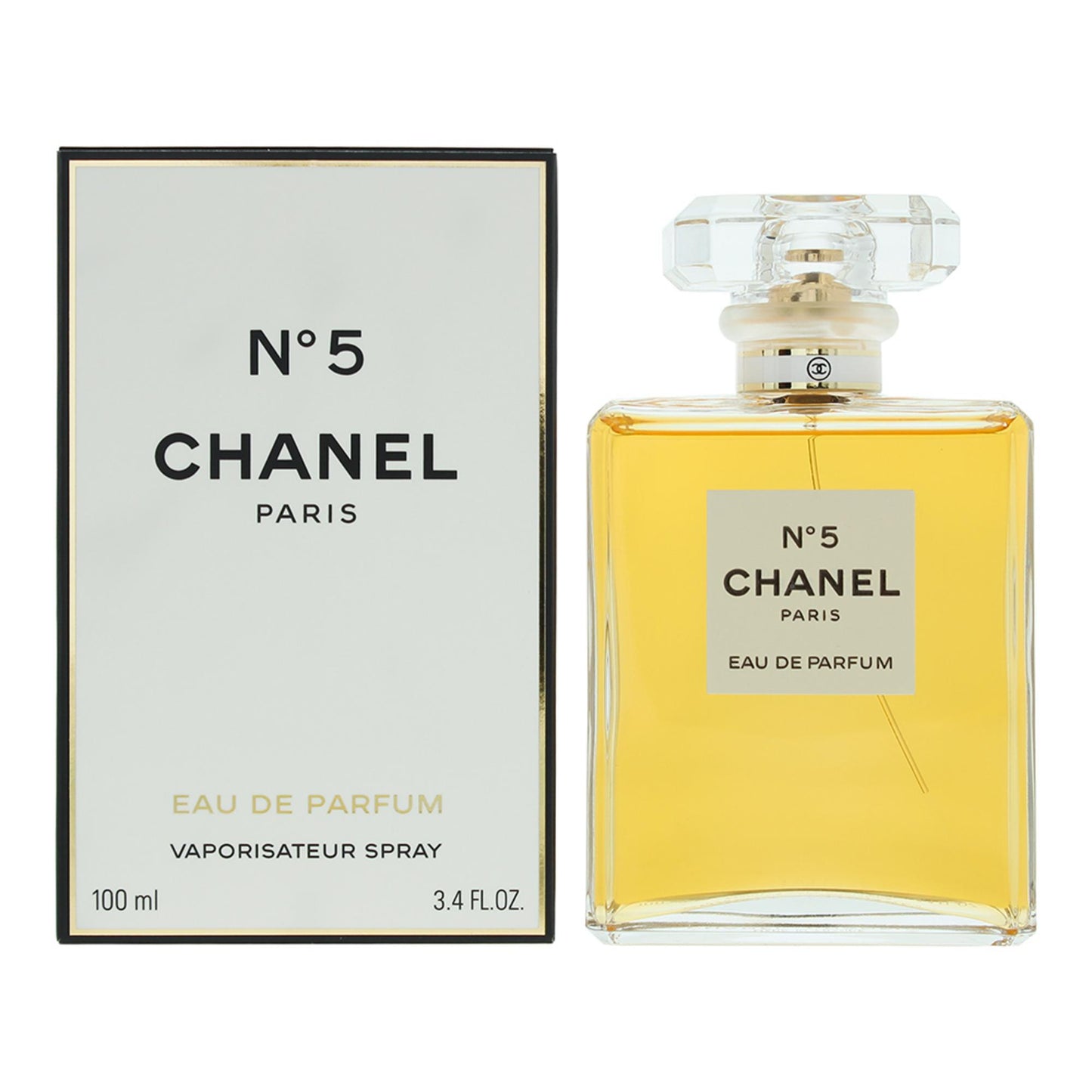 Chanel N°5 Eau de Parfum 100ml – Le Parfum Féminin Le Plus Iconique du Monde