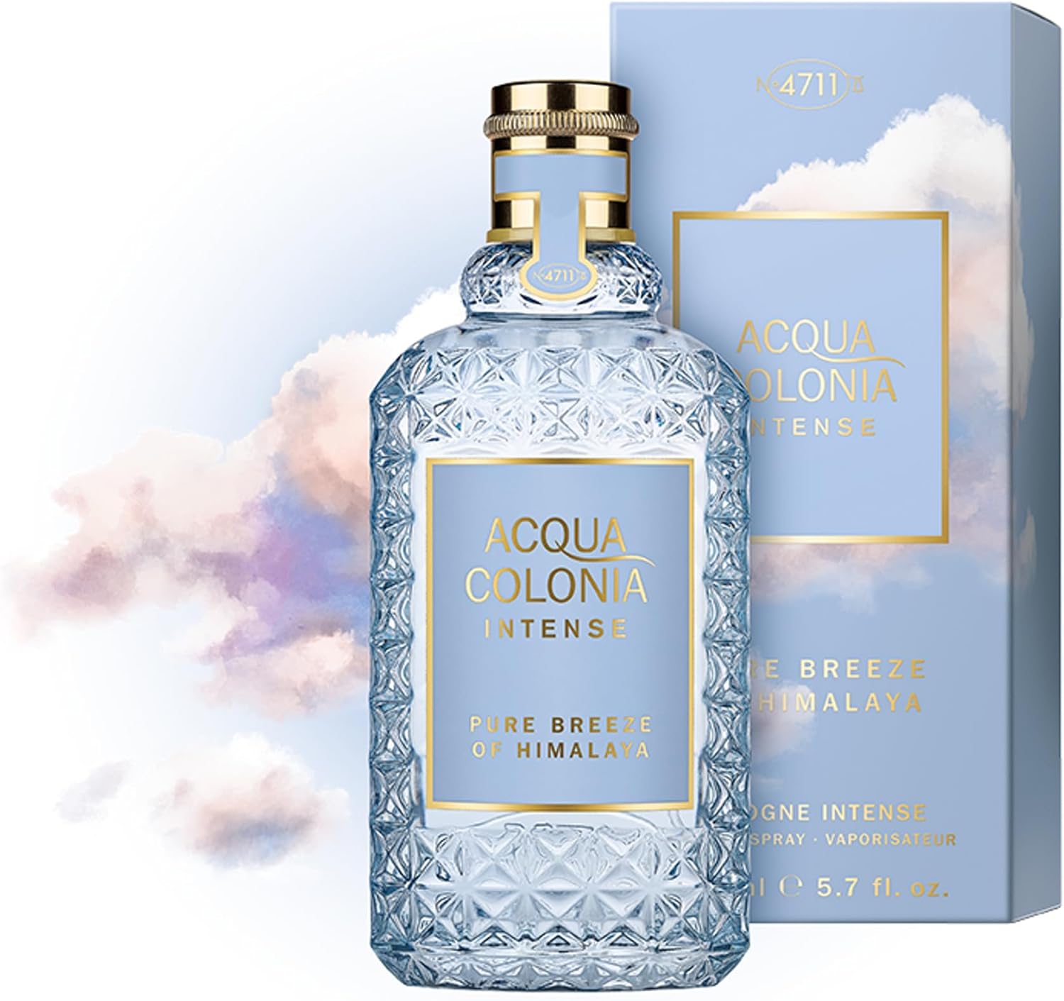 4711 ACQUA COLONIA INTENSE PURE BREEZE OF HIMALAYA Eau de cologne 170ml - Afanaya