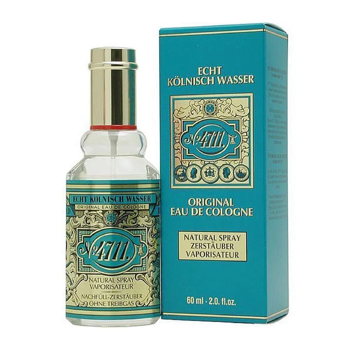 4711 Eau De Cologne Vaporizer 60ml Rechargeable - Afanaya