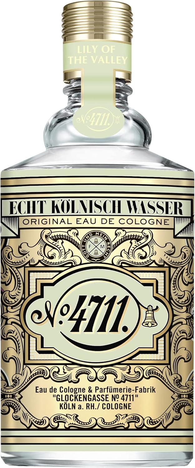 4711 Lily of the Valley Eau de Cologne Spray 100ml Fresh Floral Perfume for Women - Afanaya