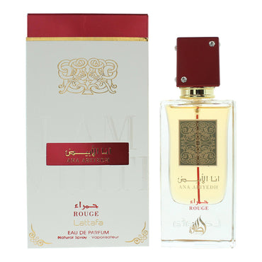 Lattafa Ana Abiyedh Rouge Eau de Parfum Unisexe 60ml – vue 2