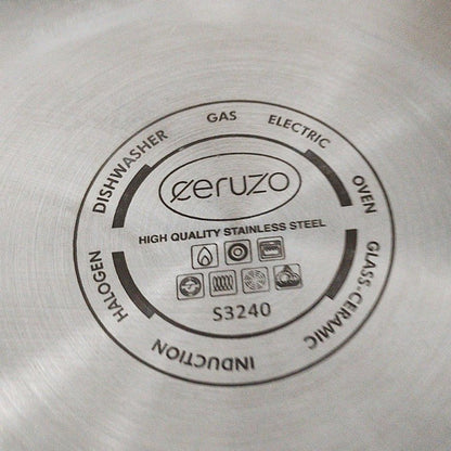 Ceruzo Pannenset 8-Delig - Alle Warmtebronnen - Inductie