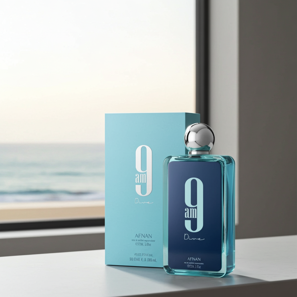 Afnan 9AM Dive Eau de Parfum Spray – Herrenparfum 100ml