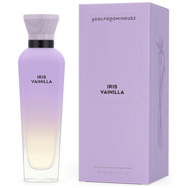 Adolfo Dominguez Iris Vainilla Eau de Parfum Spray 120ml Floral Vanilla Perfume for Women - Afanaya