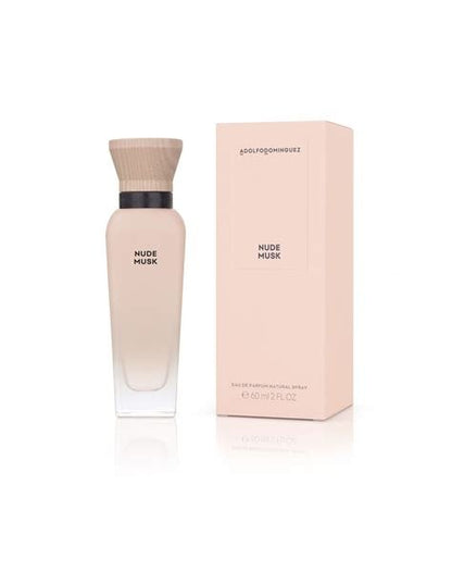 Adolfo Dominguez Nude Musk Eau de Parfum Spray 60ml Floral Musk Perfume for Women - Afanaya