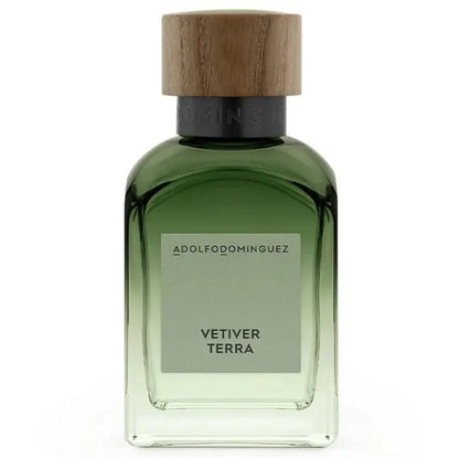 Adolfo Dominguez Vetiver Terra Eau de Parfum Spray Parfum Homme Boisé Aromatique 120ml - Afanaya