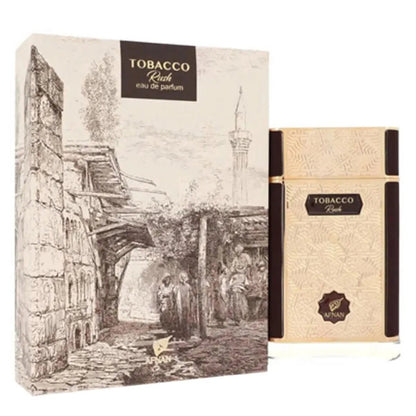Afnan Tobacco Rush Eau de Parfum Spray – Parfum Oriental Homme 80ml - Afanaya