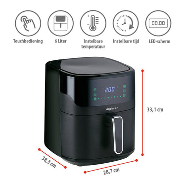 Air Fryer 6L 1600W - Afanaya