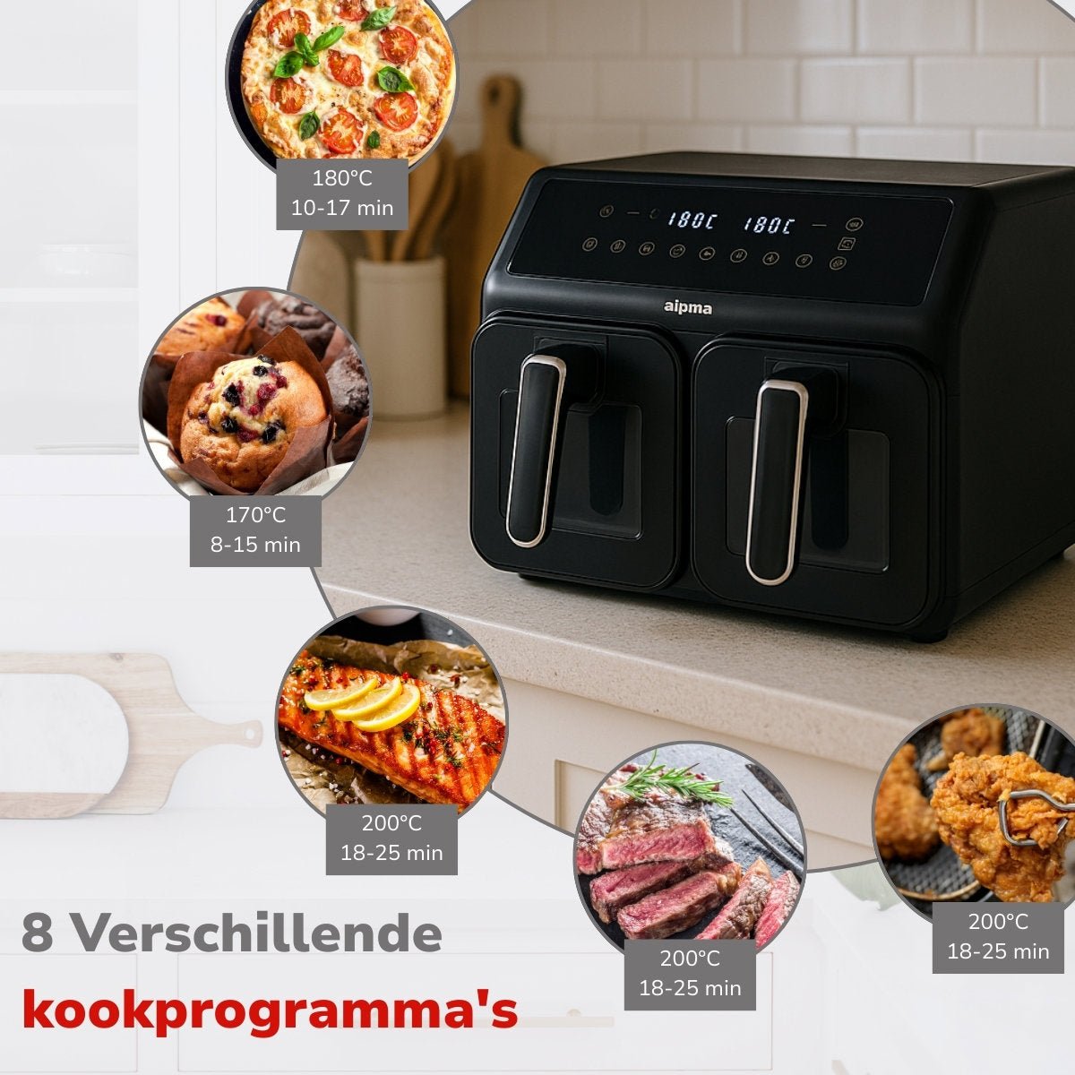 Air Fryer 8L - Afanaya