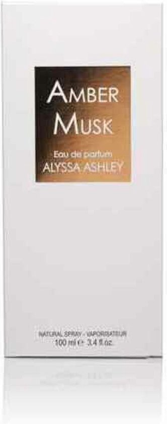 Alyssa Ashley Amber Musk Eau de Parfum Spray – Vaporisateur Femme 100ml - Afanaya