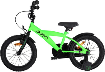 AMIGO Explorer Boys’ Bike 18 Inch Kids Bicycle with Coaster Brake & Front V‑Brake - Afanaya