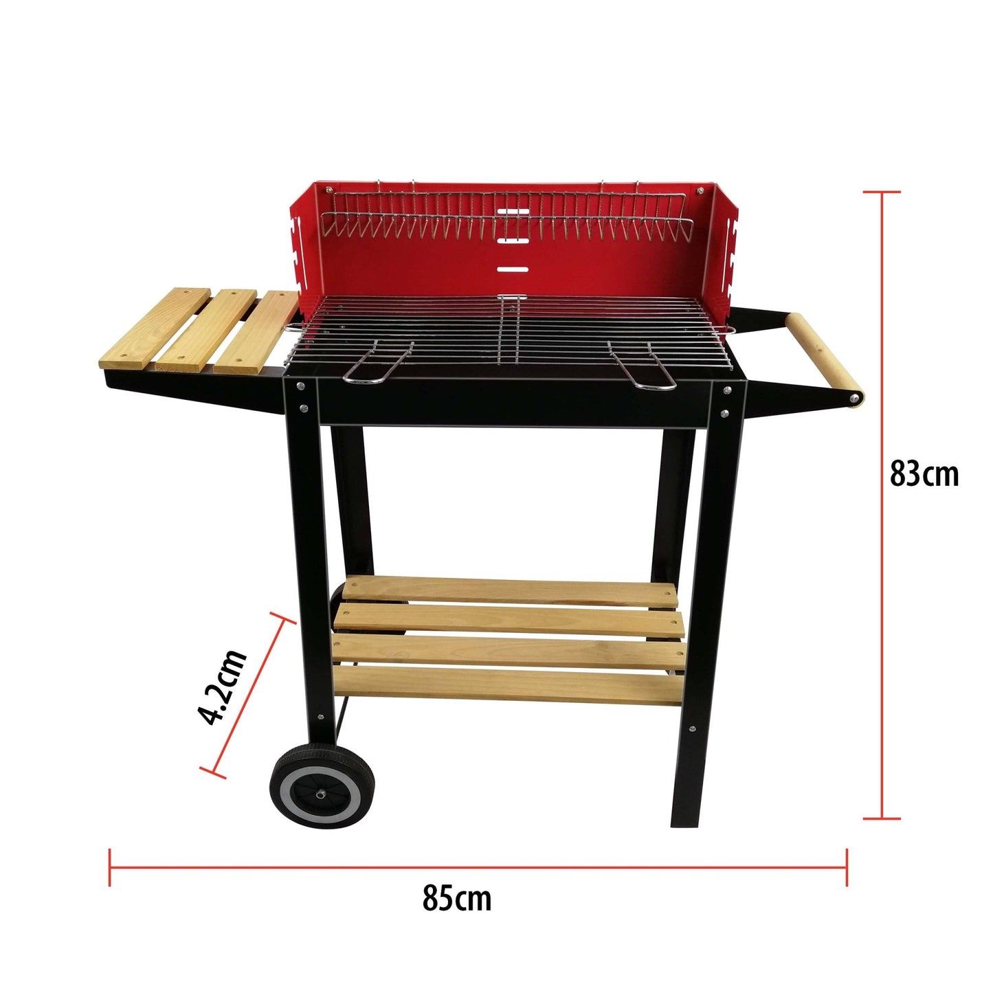 Barbecue Steel 83X28X83Cm - Afanaya