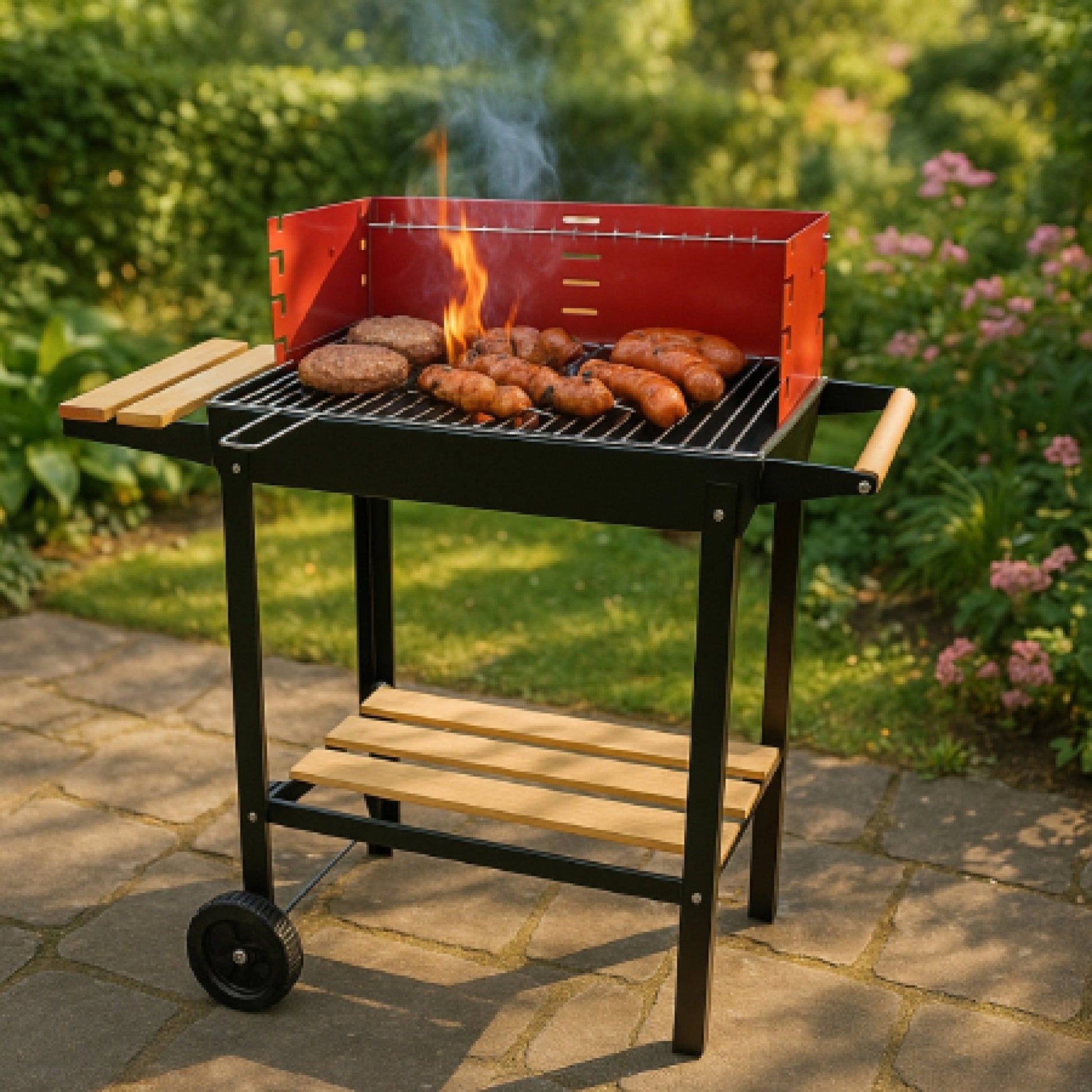 Barbecue Steel 83X28X83Cm - Afanaya