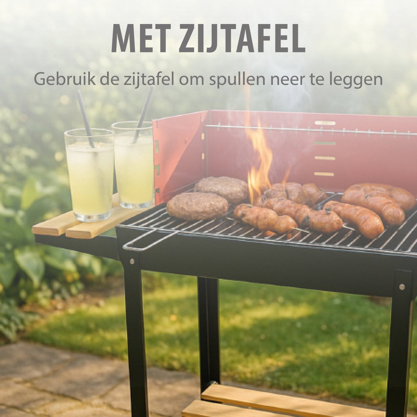 Barbecue Steel 83X28X83Cm - Afanaya