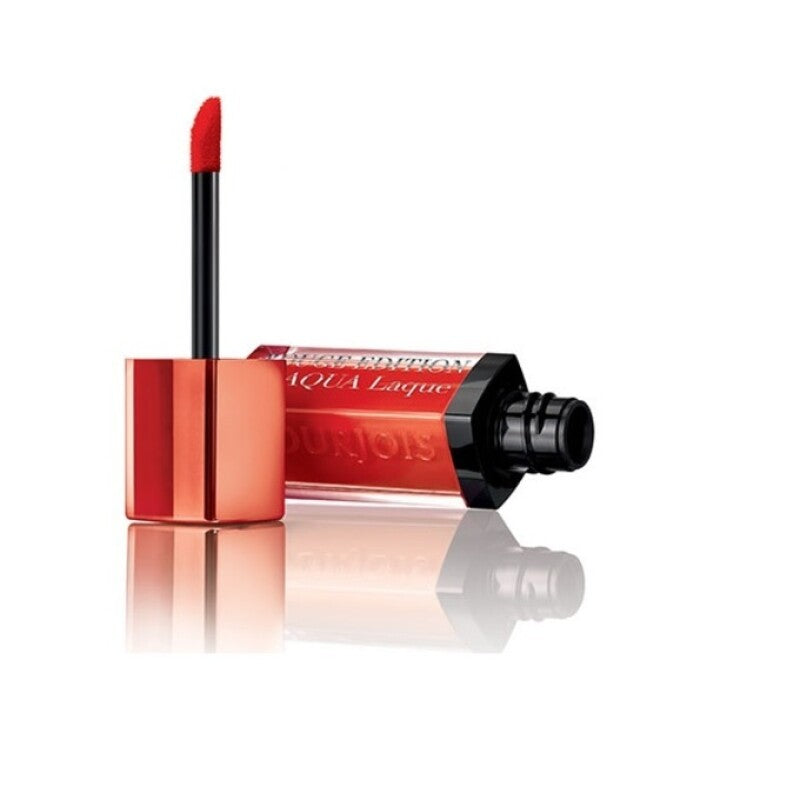 Bourjois, Rouge Edition Aqua Laque, Rouge à lèvres liquide, 06, Feeling Reddy, 7,7 ml