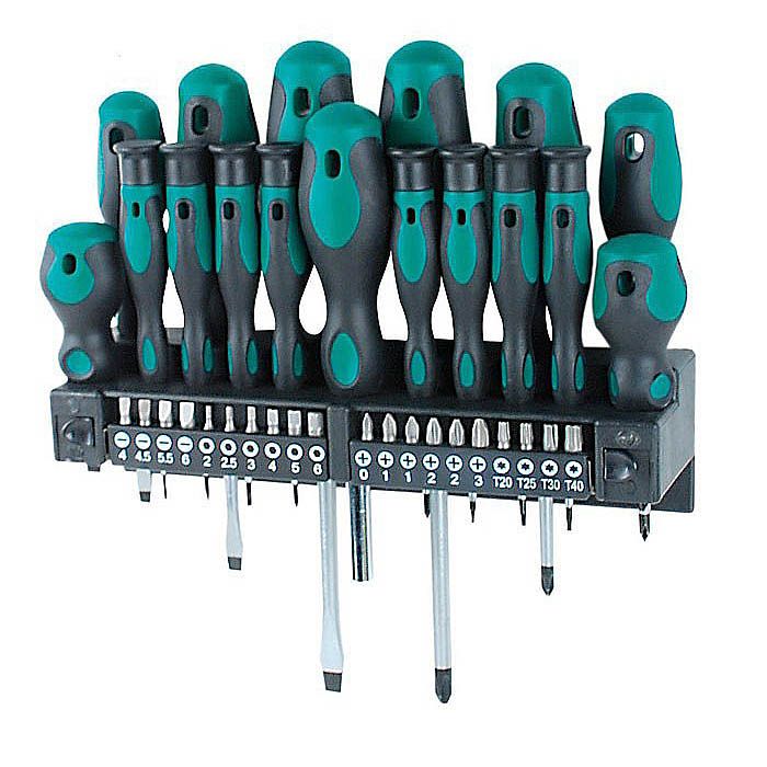 Brudermannesmann Brüder Mannesmann Schroevendraaier/Bitset (37 - Dlg) - Afanaya