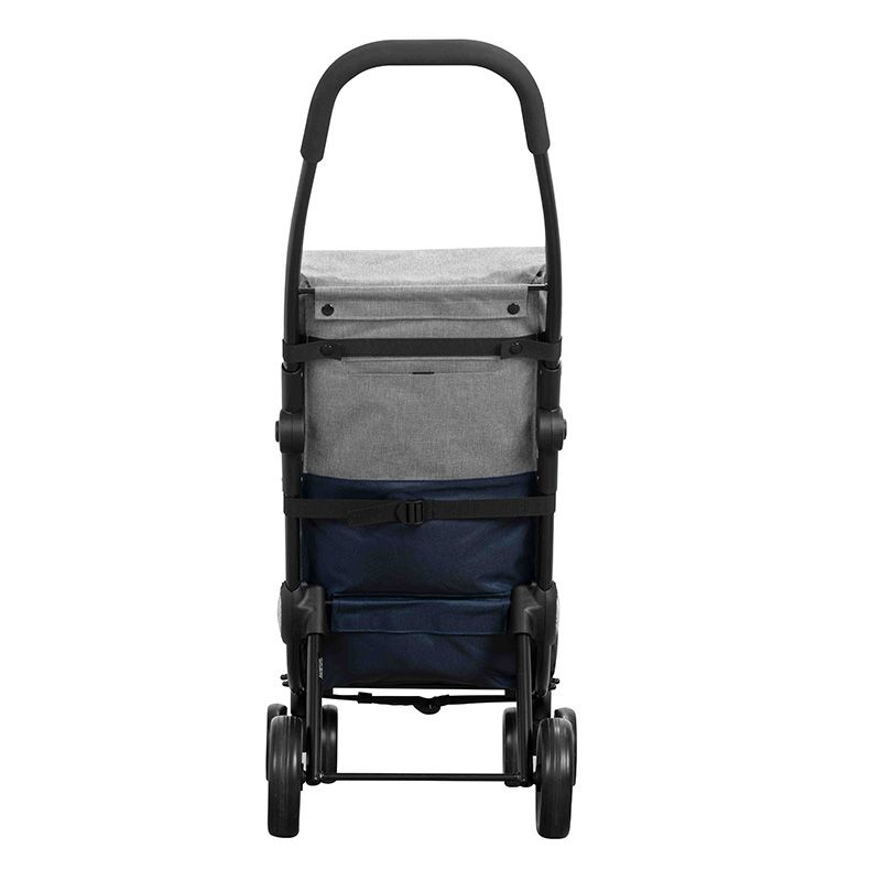 Ceruzo Go Four Grocery Trolley by Playmarket – 43.5 Liter – Blue/Grey - Afanaya