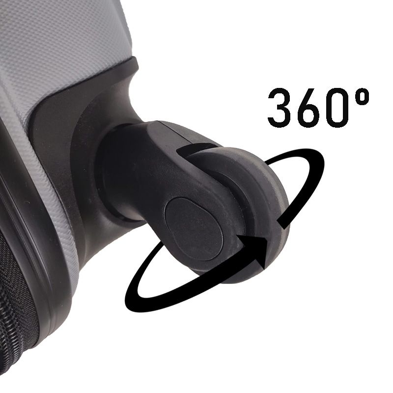 Ceruzo Handbagage Koffer - 51.5 Cm - Blauw - Afanaya