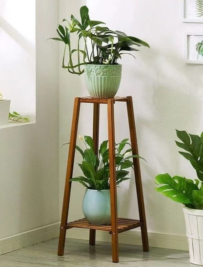 Ceruzo Plant Table Modern Indoor Plant Stand 75 cm High – Decorative Flower Holder - Afanaya