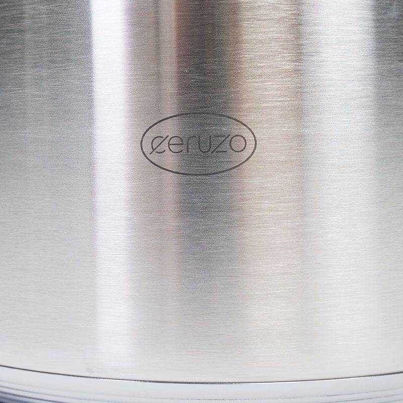 Ceruzo Rvs Soeppan - 12 Liter - Ø28 Cm - Afanaya