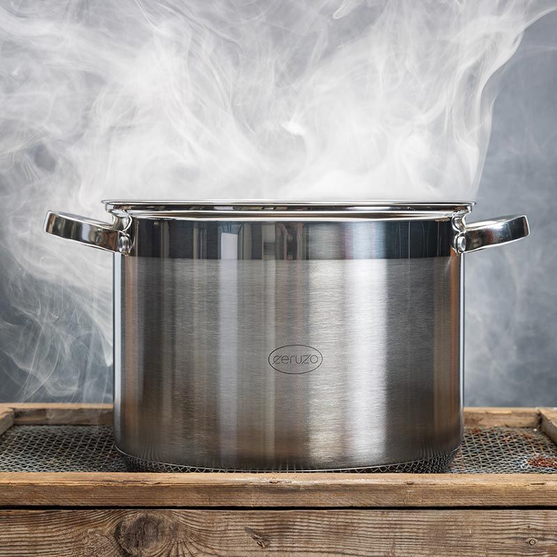 Ceruzo Rvs Soeppan - 9.5 Liter - Afanaya