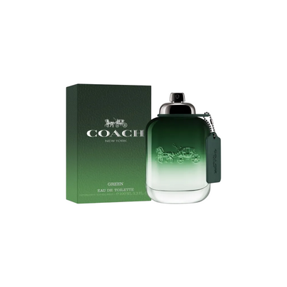 Coach, Green, Eau de Toilette, Pour Homme, 100 ml