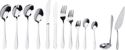 Excellent Houseware 60 - Piece Stainless Steel Cutlery Set – Modern Flatware Dining Set - Afanaya