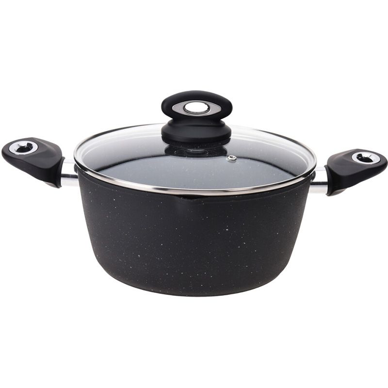 Excellent Houseware Braadpan Met Deksel - Ø24Cm - Afanaya