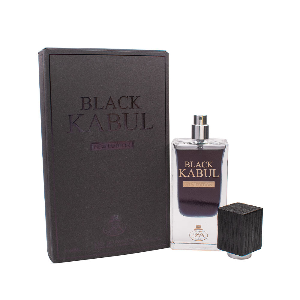 French Avenue Black Kabul Eau de Parfum Unisexe – Parfum Oriental Sombre et Fumé 60ml