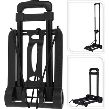 FX Tools Folding Hand Truck Heavy - Duty Transport Trolley with Wheels - Afanaya