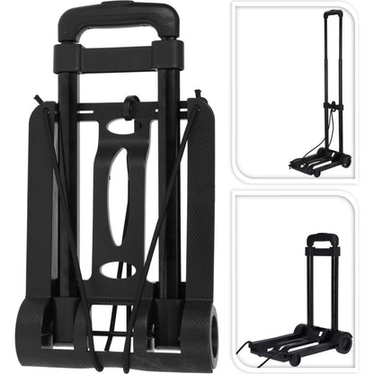FX Tools Folding Hand Truck Heavy - Duty Transport Trolley with Wheels - Afanaya