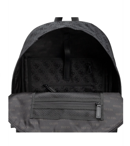Guess, Vice, Textile Backpack, Black, HMVIC5 P2310, For Women, 23/33 x 41 x 16 cm