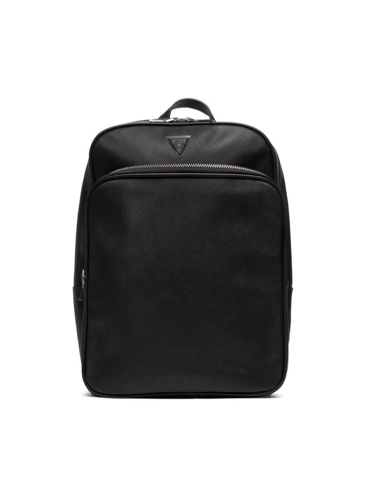 Guess Zaino Men's Backpack Black Synthetic Leather HMECRN.