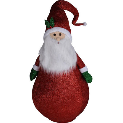 Happy Santa Xxl - 120Cm - Met Led Lampjes - Met Timer - Geschikt Voor Buiten - Afanaya