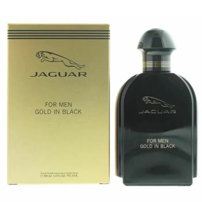 Jaguar For Men Gold In Black Eau De Toilette Vaporisateur 100ml - Afanaya