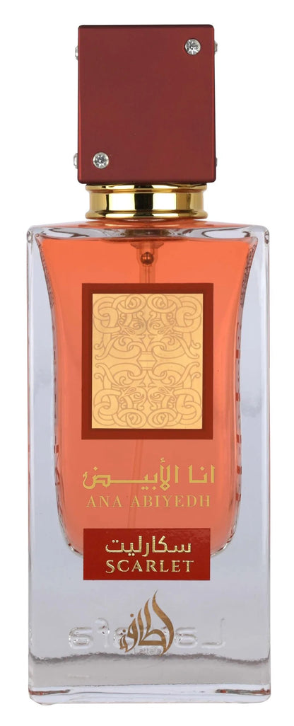 Lattafa, Ana Abiyedh Scarlet, Eau De Parfum, For Women, 60 ml
