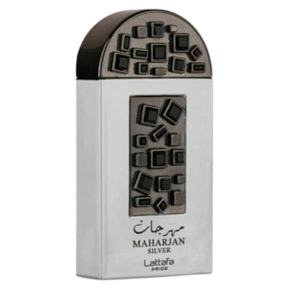 Lattafa Pride Maharjan Silver Eau de Parfum Unisexe 100ml – flacon