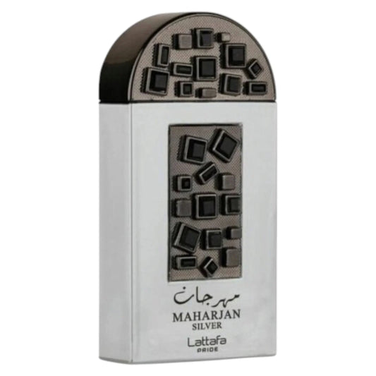 Lattafa Pride Maharjan Silver Eau de Parfum Unisexe 100ml – flacon