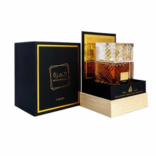 Lattafa Khamrah Eau de Parfum 100ml – Luxury Oriental Unisex Fragrance Spray - Afanaya